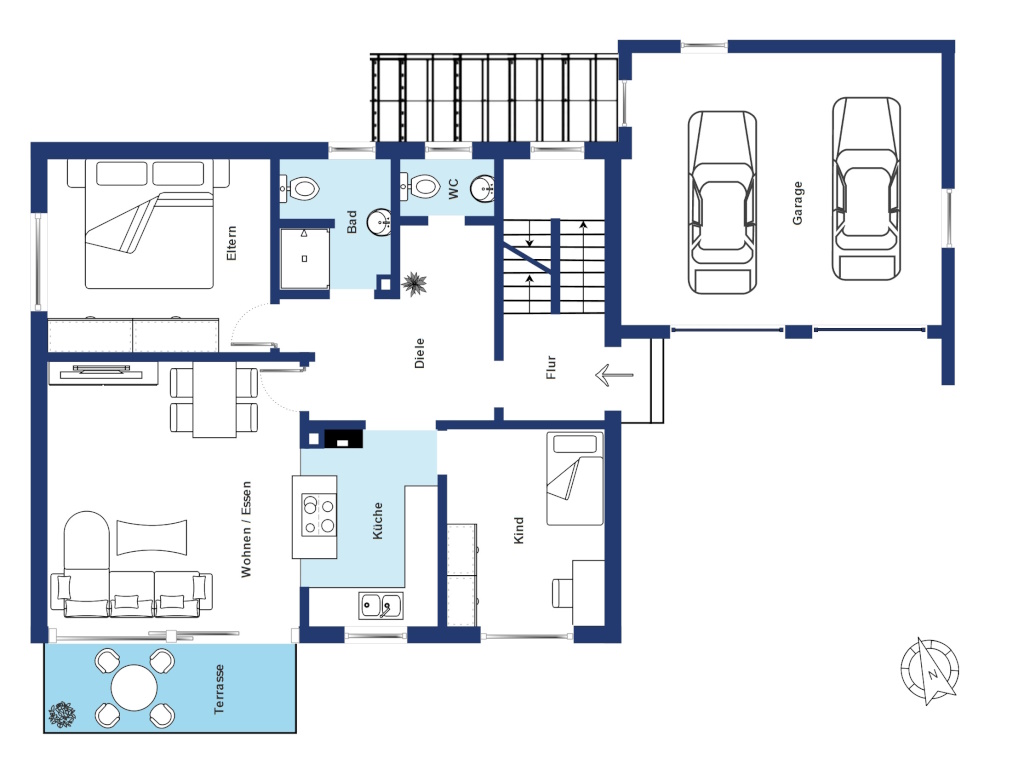 Grundrissplan EG